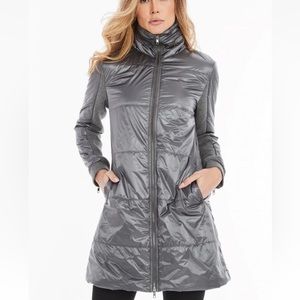 Anatomie pewter puffer w/ stretch @ back - Small